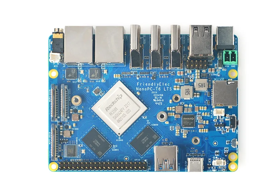 FriendlyELEC NanoPC T6 Dual-2.5G ETH 16G RAM / 64GB emmC Combo with Case FriendlyELEC NanoPC T6 Dual-2.5G ETH 16G RAM / 64GB emmC Combo with Case