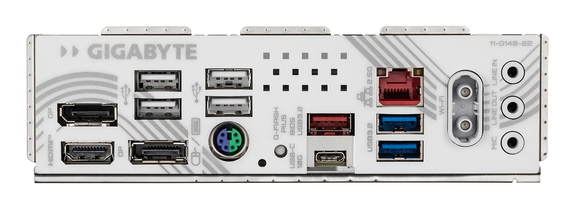 GIGABYTE B850M EAGLE WIFI6E ICE Mainboard – Unterstützt AMD Ryzen 9000 Serie CPUs, digitales 8+2+2 Phasen VRM, bis zu 8200 MHz DDR5 (OC), 1 x PCIe 5.0 + 1 x PCIe 4.0 M.2, Wi-Fi 6E, 2.5 GbE LAN, USB 3.2 Gen 2 – Bild 4