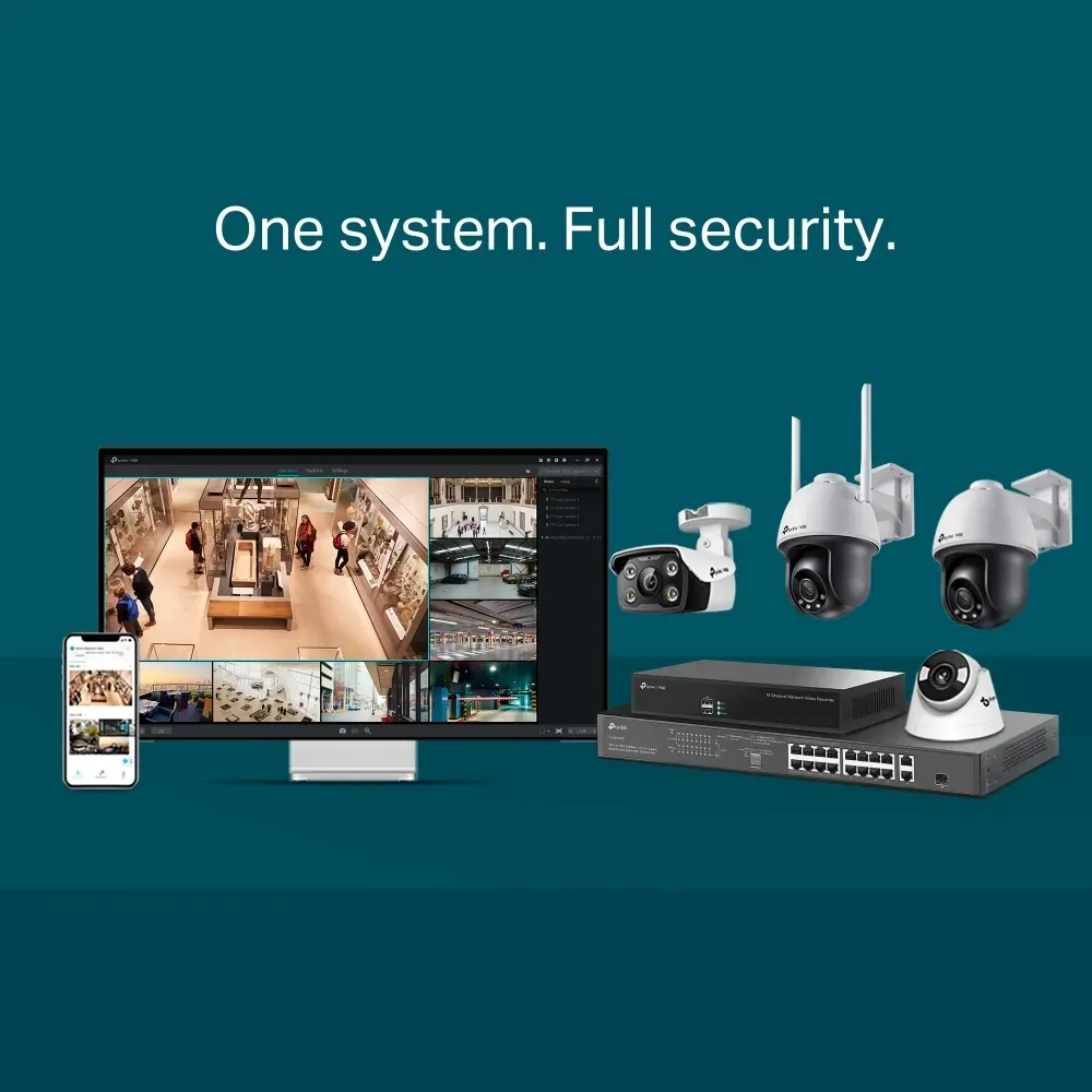 VIGI by tp-link 4MP Full-Color Pan/Tilt Network Camera VIGI C540(4mm) – Bild 7