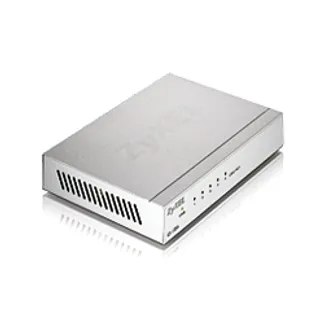 Zyxel Switch unmanaged Layer2 5 Port • 5x 1 GbE • Desktop • Lüfterlos • Metallgehäuse • GS-105BV5 Zyxel Switch unmanaged Layer2 5 Port • 5x 1 GbE • Desktop • Lüfterlos • Metallgehäuse • GS-105BV5