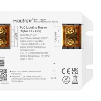 MiBoxer PLCZ1 LED PLC Serie PLC Lighting Master Controller Zigbee 3.0 + 2,4G MiBoxer PLCZ1 LED PLC Serie PLC Lighting Master Controller Zigbee 3.0 + 2,4G