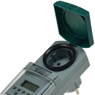 digitale Wochen-Zeitschaltuhr für Außen 7 Tage, 230V, 1800W digitale Wochen-Zeitschaltuhr für Außen 7 Tage, 230V, 1800W