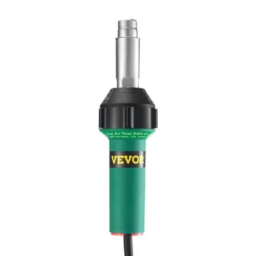 VEVOR Heißluft-Kunststoffschweißgerät, 1600 W Heißluftpistole, 50–600 °C PVC TPO Vinyl Schweißbrenner, Hot Air Welder Set mit 11 Zubehörteilen – Werkzeugkasten, Düse, Rolle, Klingen für PP/PE/PVC – Bild 9
