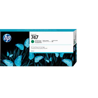 HP 747 Chromatisches Grün DesignJet Tintenpatrone, 300 ml HP 747 Chromatisches Grün DesignJet Tintenpatrone, 300 ml