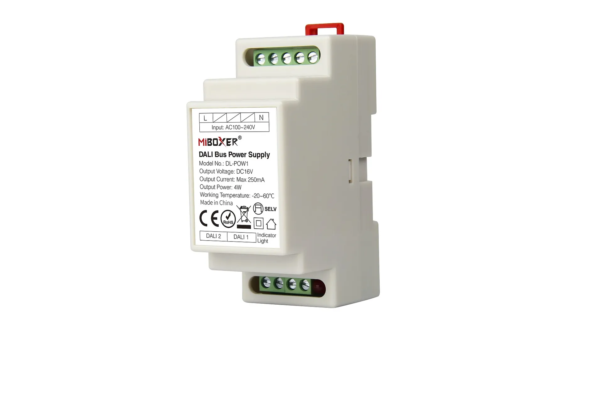 MiBoxer DL-POW1 LED DALI-Bus-Stromversorgung (DIN-Schiene) MiBoxer DL-POW1 LED DALI-Bus-Stromversorgung (DIN-Schiene)