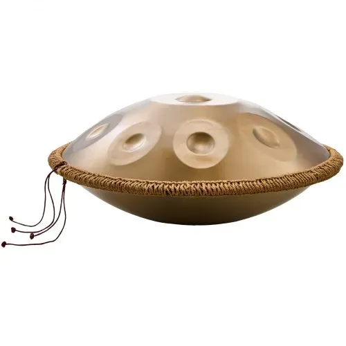 VEVOR Handpan, 55 cm, 9 Noten, D-Moll-Handtrommel, Drum-Instrument mit Schlägeln, 440-Hz-Handpan-Ständer & Tragetasche, Heilende Klangtrommel aus Stahl, Schlaginstrumente für Erwachsene & Anfänger – Bild 10