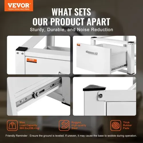 VEVOR Wäscheständer, 711,2 x 685,8 x 363,22 mm, Standplattform für Waschmaschine und Trockner, universelle Passform, 299,4 kg Kapazität, robuste, Basis für Waschmaschine VEVOR Wäscheständer, 711,2 x 685,8 x 363,22 mm, Standplattform für Waschmaschine und Trockner, universelle Passform, 299,4 kg Kapazität, robuste, Basis für Waschmaschine