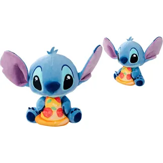 Disney Stitch mit Pizza, Kuscheltier Disney Stitch mit Pizza, Kuscheltier