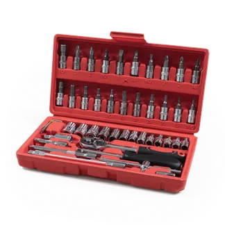 Steckschlüssel und Bit-Set McPower “SM-90046“ 46-teilig Steckschlüssel und Bit-Set McPower “SM-90046“ 46-teilig