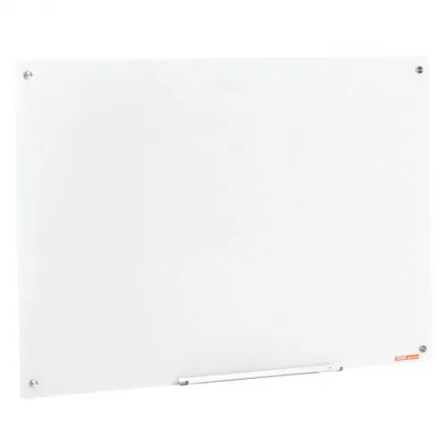 VEVOR Magnetisches Glas-Whiteboard, Wandtafel Trocken Abwischbare Tafel 120 x 80 cm, Wandmontiertes Weißes Glasboard ohne Rahmen, mit Stiftablage, einem Radiergummi& 2 Stiften, Magnettafel Weiß – Bild 9