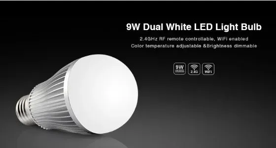 MiBoxer FUT019 LED Retrofit E27 A60 Bulb 9W dual white (CCT) Lampe mit Funk MiBoxer FUT019 LED Retrofit E27 A60 Bulb 9W dual white (CCT) Lampe mit Funk