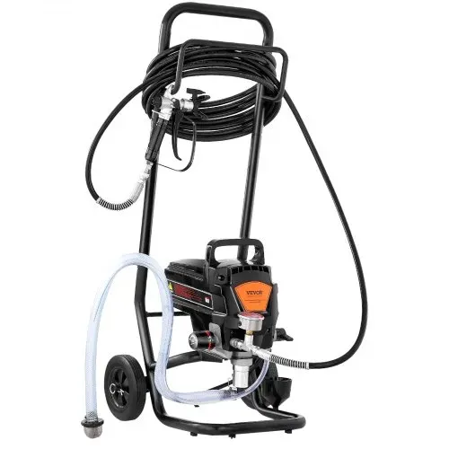 VEVOR Airless-Farbspritzgerät, 950 W, 3000 psi, Hocheffizientes Elektrisches Spritzgerät, Farbspritzgeräte Spritzlackiermaschine Hochdruck-Airless-Farbsprühsystem mit 15 m Hochdruckschlauchlänge – Bild 8