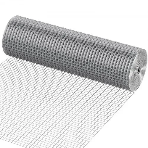 VEVOR Drahtgeflecht, 610 mm x 15,24 m, Volierendraht, 19 Gauge, feuerverzinkte Maschendrahtrolle, Maschendrahtzaun, Maschendraht für Kaninchenkäfige, Garten, kleine Nagetiere – Bild 9