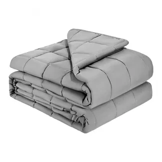 VEVOR Gewichtsdecke, 11,5 kg, Therapiedecke 2235×2640 mm, Kingsize, Gewichtete Decken mit Glasperlen, geeignet für Erwachsene mit 113–140 kg, Linderung von Angstzuständen und Stress, grau VEVOR Gewichtsdecke, 11,5 kg, Therapiedecke 2235×2640 mm, Kingsize, Gewichtete Decken mit Glasperlen, geeignet für Erwachsene mit 113–140 kg, Linderung von Angstzuständen und Stress, grau