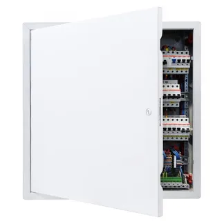 VEVOR Zugangsklappe Trockenbaudecken 411x411mm Sanitär Deckenzugangsplatte VEVOR Zugangsklappe Trockenbaudecken 411x411mm Sanitär Deckenzugangsplatte