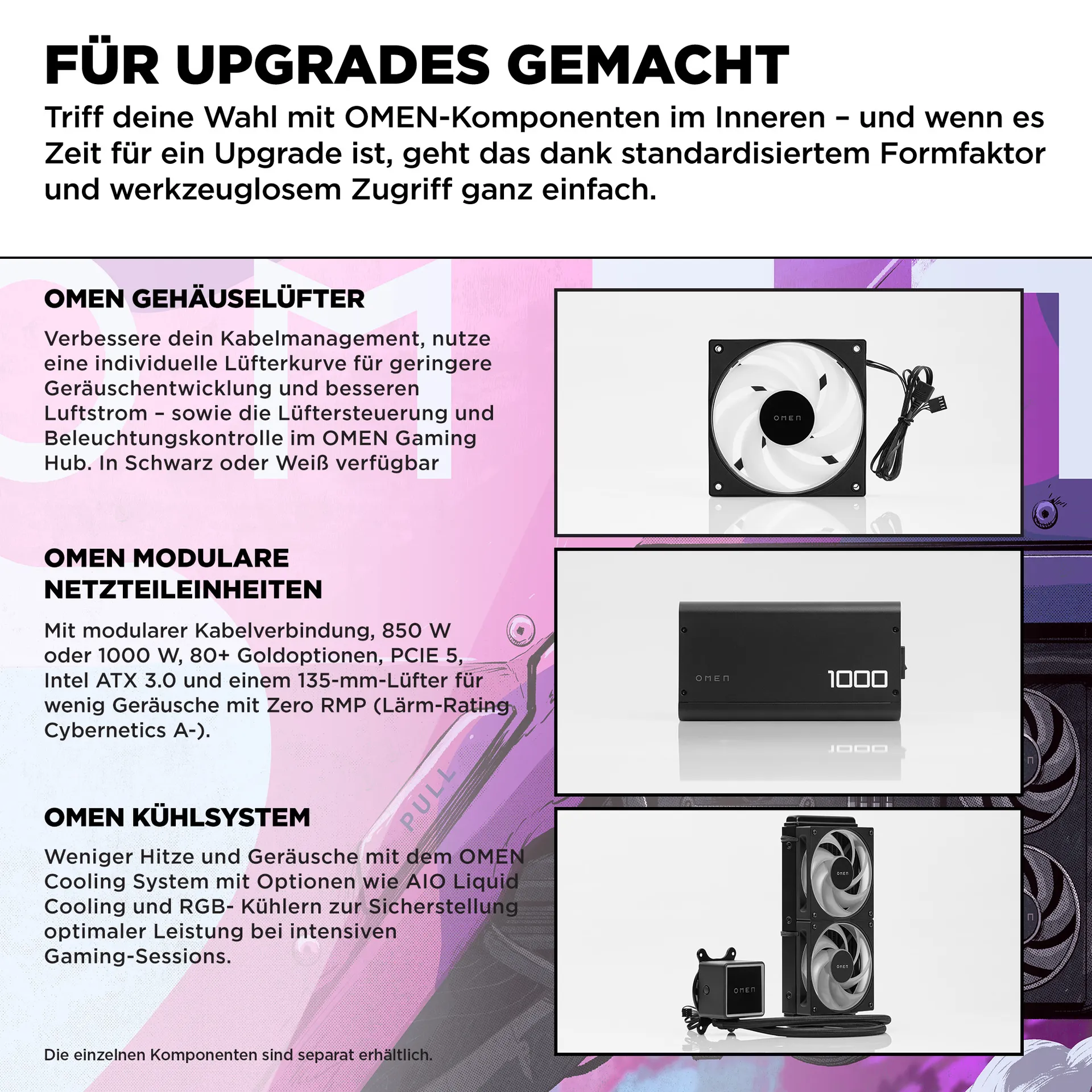 HP OMEN 35L GT16-1277ng AMD Ryzen™ 7 9800X3D 32 GB DDR5-SDRAM 1 TB SSD NVIDIA GeForce RTX 5070 Ti FreeDOS Tower PC Schwarz – Bild 6