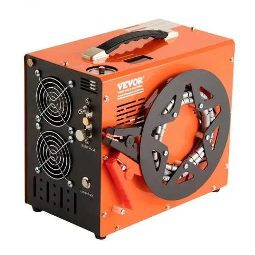 VEVOR PCP Kompressor 30Mpa/4500PSI Luftkompressor 0,5L Tragbarer PCP DC12V & AC120V Kompressor 25min Einschaltdauer Luftpump 600-W-Hochleistungskonverter Hochdruckpumpe Airgun Gewehr – Bild 8