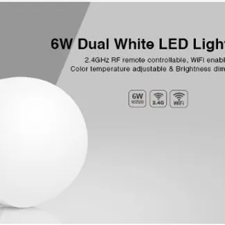 MiBoxer FUT017 LED Retrofit E27 6W dual white (CCT) Lampe mit Funk MiBoxer FUT017 LED Retrofit E27 6W dual white (CCT) Lampe mit Funk