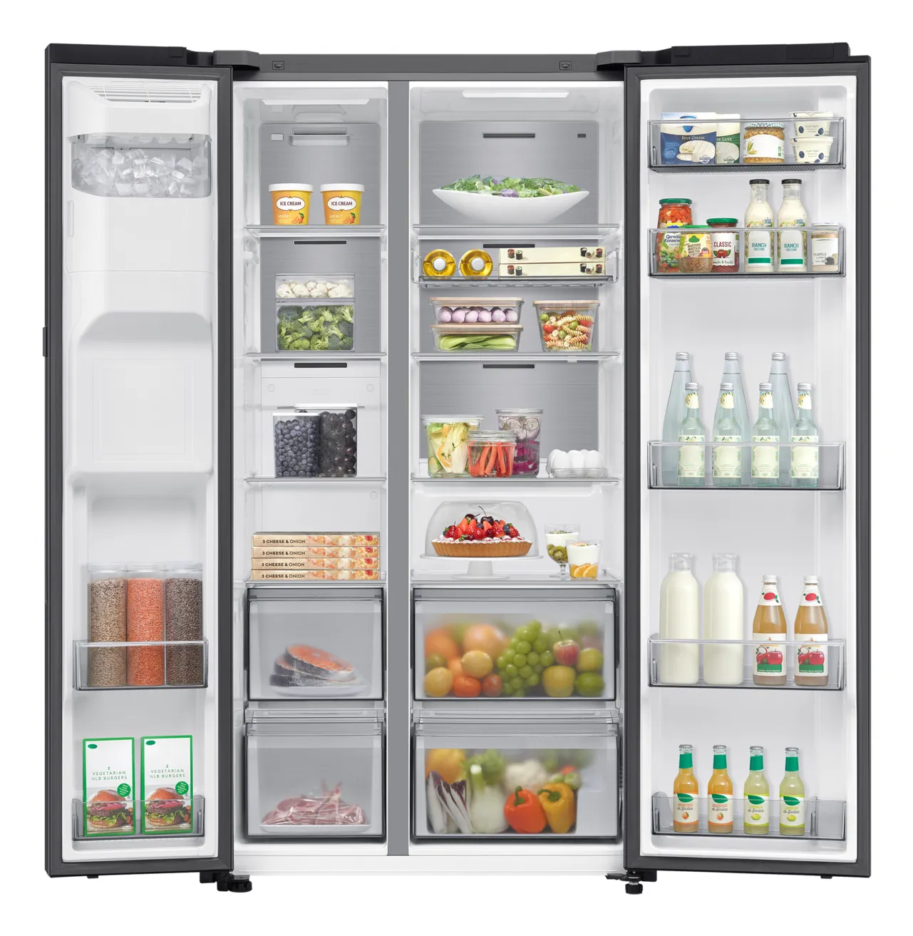 Samsung RS80F Side-by-Side mit autom. Türöffnung und Festwasseranschluss, EEK: E – Bild 7