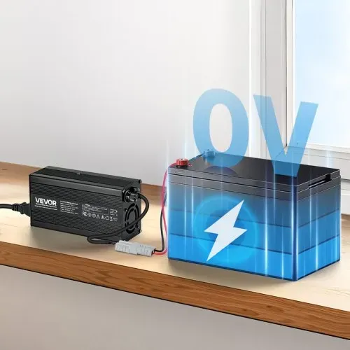 VEVOR 12 V 20 A Batterieladegerät, 14,6 V, DC Ladespannung, mit Anderson-Anschluss, LED-Anzeige, 0-V-Aktivierung, für Lithium-LiFePO4-Deep-Cycle-Akkus von Booten, Wohnmobilen – Bild 7