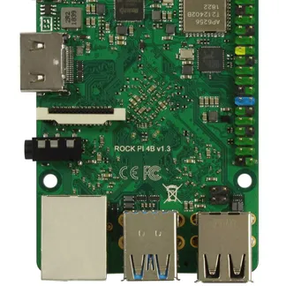 Rock Pi 4 Model B 4GB (mit Dualband 2,4/5GHz WLAN/Bluetooth 5.0) mit UFL Anschluss Rock Pi 4 Model B 4GB (mit Dualband 2,4/5GHz WLAN/Bluetooth 5.0) mit UFL Anschluss