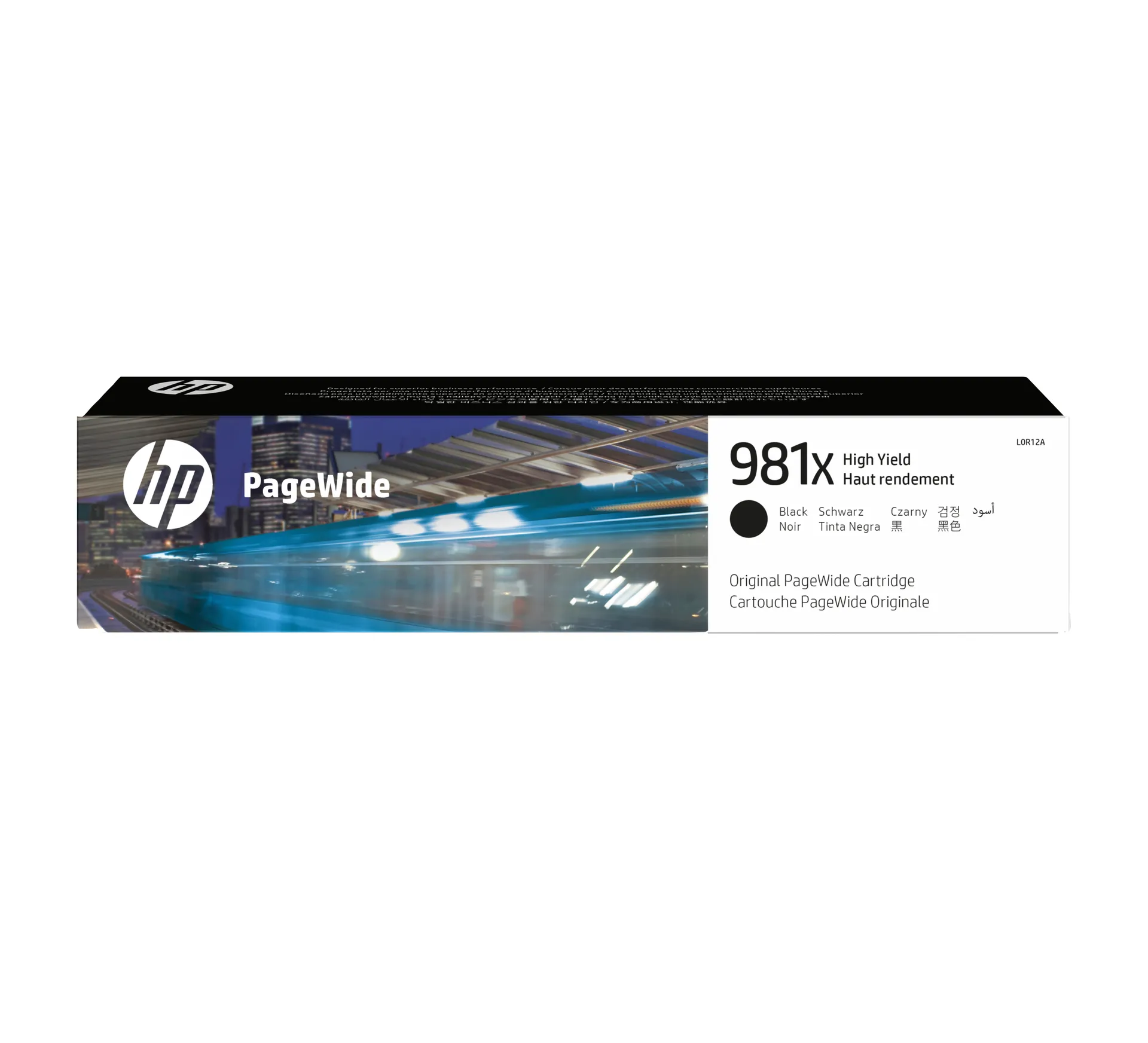 HP 981X Schwarz Original PageWide Druckerpatrone mit hoher Reichweite HP 981X Schwarz Original PageWide Druckerpatrone mit hoher Reichweite