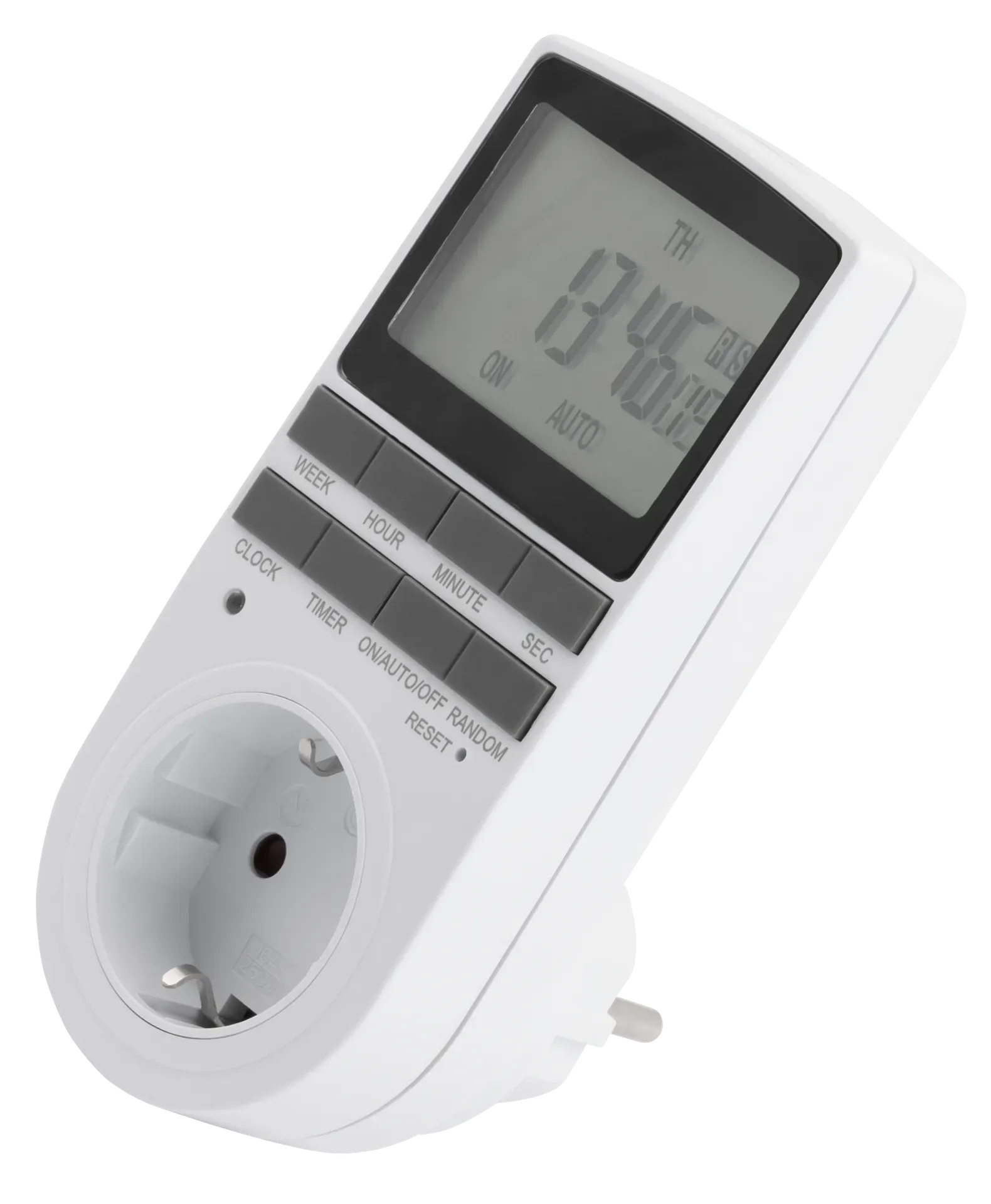 Digitale Zeitschaltuhr McPower ''WZ-10'' 2er-Pack, 10 Programme, 24Std Timer,3680W – Bild 2
