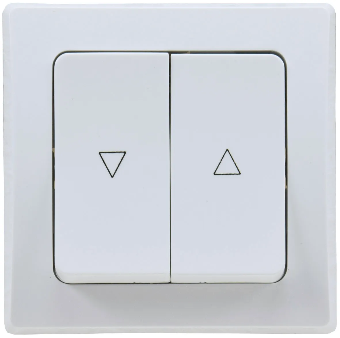 DELPHI Jalousien-Steuerung Hoch/Runter Taster, inkl. Rahmen, UP, weiß DELPHI Jalousien-Steuerung Hoch/Runter Taster, inkl. Rahmen, UP, weiß