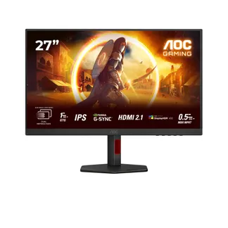 AOC G4 U27G4R Computerbildschirm 68,6 cm (27″) 3840 x 2160 Pixel 4K Ultra HD LED Schwarz, Rot AOC G4 U27G4R Computerbildschirm 68,6 cm (27″) 3840 x 2160 Pixel 4K Ultra HD LED Schwarz, Rot