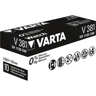 V381 SR55, Batterie V381 SR55, Batterie