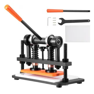 VEVOR Leder Stanzmaschine Manuelle Lederschneidemaschine 26 x 12 cm, Leder Prägemaschine 1,5 t Belastbare Leder-Stanzmaschine Geeignet für Leder, PVC/EVA-Schaumstoff, nicht Klebende Materialien VEVOR Leder Stanzmaschine Manuelle Lederschneidemaschine 26 x 12 cm, Leder Prägemaschine 1,5 t Belastbare Leder-Stanzmaschine Geeignet für Leder, PVC/EVA-Schaumstoff, nicht Klebende Materialien