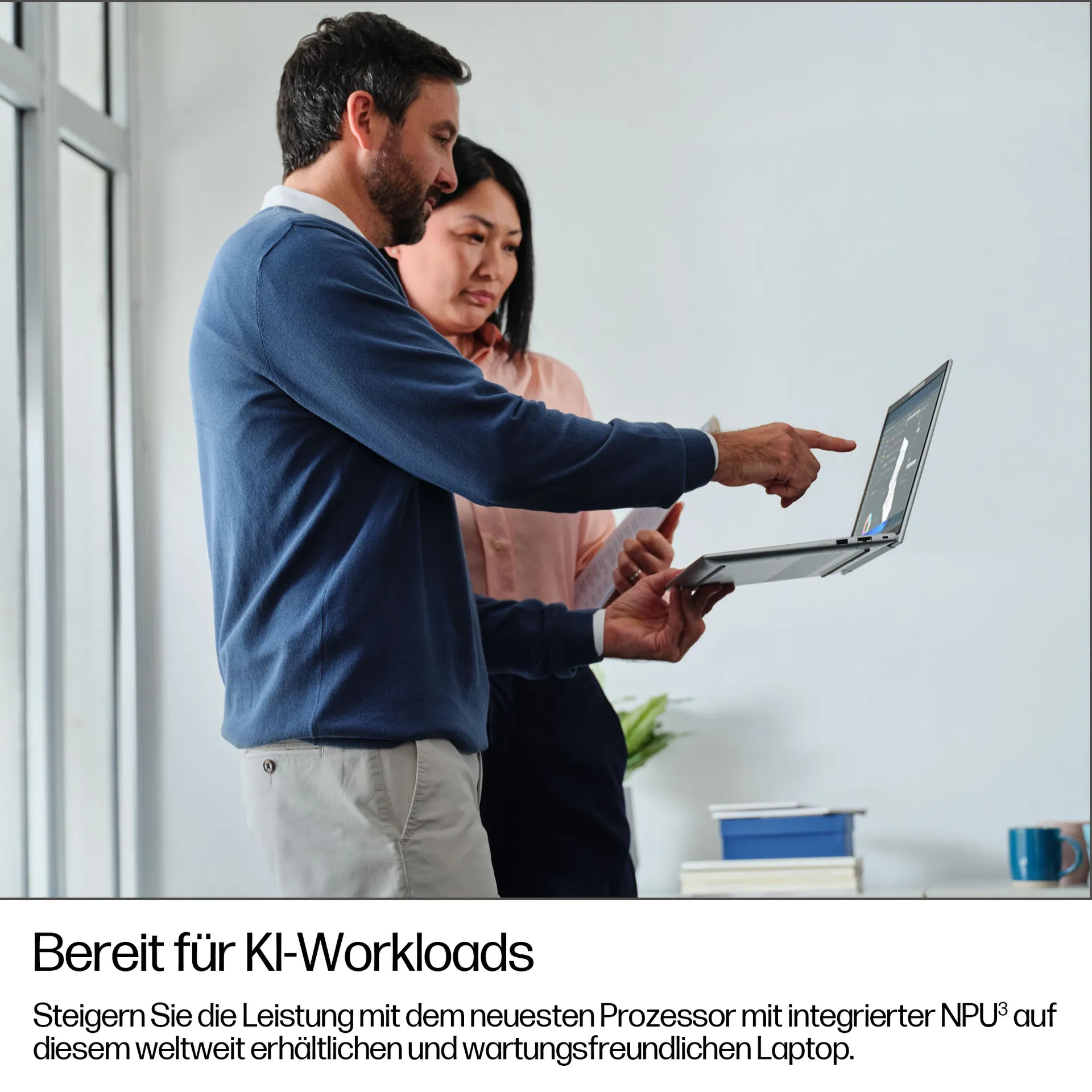 HP EliteBook 6 G1i AI Intel Core Ultra 5 225U Laptop 35,6 cm (14") WUXGA 16 GB DDR5-SDRAM 512 GB SSD Wi-Fi 7 (802.11be) Windows 11 Pro AI PC Silber – Bild 7