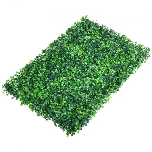 VEVOR 6 STÜCKE 20 x 20 künstliche Buchsbaumplatten Buchsbaumhecke Wandplatten Kunstrasen-Hintergrundwand grüne Graswand 4,1 cm Sichtschutz Heckenschutz UV-geschützt MLCZWQ6PC20X20001V0 20x20Inch – Bild 9