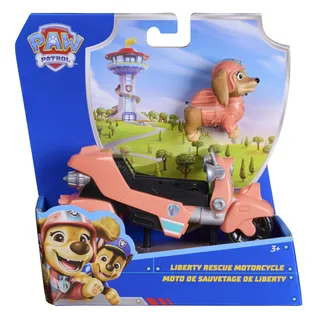 PAW Patrol – Liberty Rettungs-Motorrad mit Sammelfigur (Basis Fahrzeug) PAW Patrol – Liberty Rettungs-Motorrad mit Sammelfigur (Basis Fahrzeug)