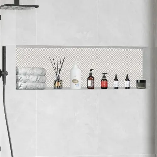 VEVOR Wandnische 10x40,64x127cm Duschnische Nische Befliesbar Einschichtig Wasserdicht Nischeneinbau Rückwandmaterial (XPS, Holz, Zement) Geeignet für Badezimmer Schlafzimmer Arbeitszimmer – Bild 7
