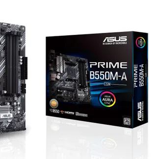 ASUS Prime B550M-A/CSM AMD B550 Sockel AM4 micro ATX ASUS Prime B550M-A/CSM AMD B550 Sockel AM4 micro ATX