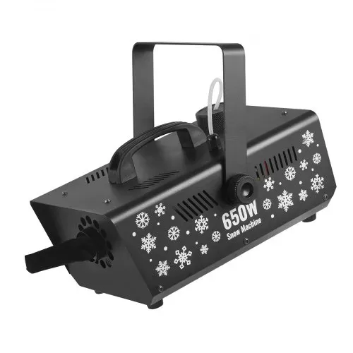 VEVOR Schneemaschine, 650-W-Schneekanone, Kunstschneeerzeuger, Schneeflockenmaschine, Kunstschneeflockenmaschine für den Innen- & Außenbereich für Feiertage, DJ-Partys, Weihnachtsdekoration – Bild 9