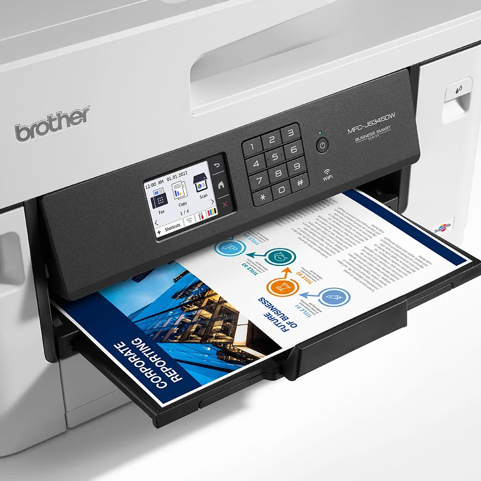 Brother MFC-J5345DW Multifunktionsdrucker Tintenstrahl A3 4800 x 1200 DPI 28 Seiten pro Minute WLAN – Bild 2