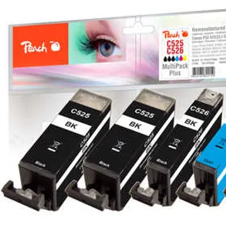 Peach PI100-249 Druckerpatrone 6 Stück(e) Kompatibel Schwarz, Cyan, Magenta, Foto schwarz, Gelb Peach PI100-249 Druckerpatrone 6 Stück(e) Kompatibel Schwarz, Cyan, Magenta, Foto schwarz, Gelb