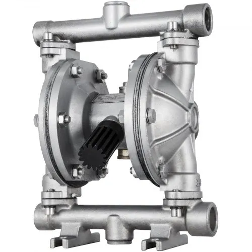 VEVOR Luftbetriebene Doppelmembranpumpe 55 L/min mit 1,27 cm Einlass und Auslass VEVOR Luftbetriebene Doppelmembranpumpe 55 L/min mit 1,27 cm Einlass und Auslass