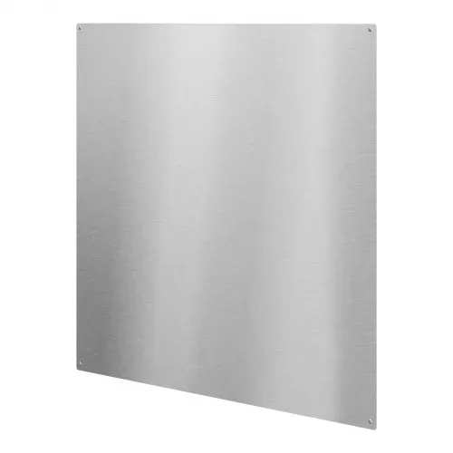 VEVOR Küchenrückwand 76 x 76 cm aus Edelstahl, Wandschutz für Herd und Dunstabzugshaube mit Vorgebohrten Löchern, Robuste Rückwand Spritzschutz für Küche, Kochen und Praktische Aufbewahrung, Silber – Bild 10