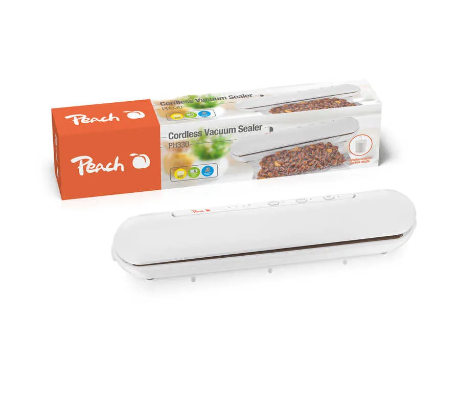 Peach PH330 Vakuumierer -550 mbar Weiß – Bild 2