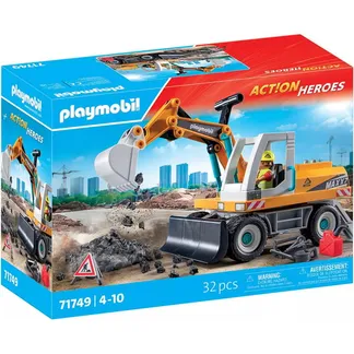 71749 Action Heroes Großer Bagger, Konstruktionsspielzeug 71749 Action Heroes Großer Bagger, Konstruktionsspielzeug