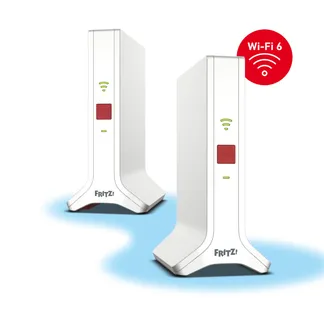 Mesh Set 4200 Dual-Band (2,4 GHz/5 GHz) Wi-Fi 6E (802.11ax) Rot, Weiß 2×2/4×4 Mesh Set 4200 Dual-Band (2,4 GHz/5 GHz) Wi-Fi 6E (802.11ax) Rot, Weiß 2×2/4×4