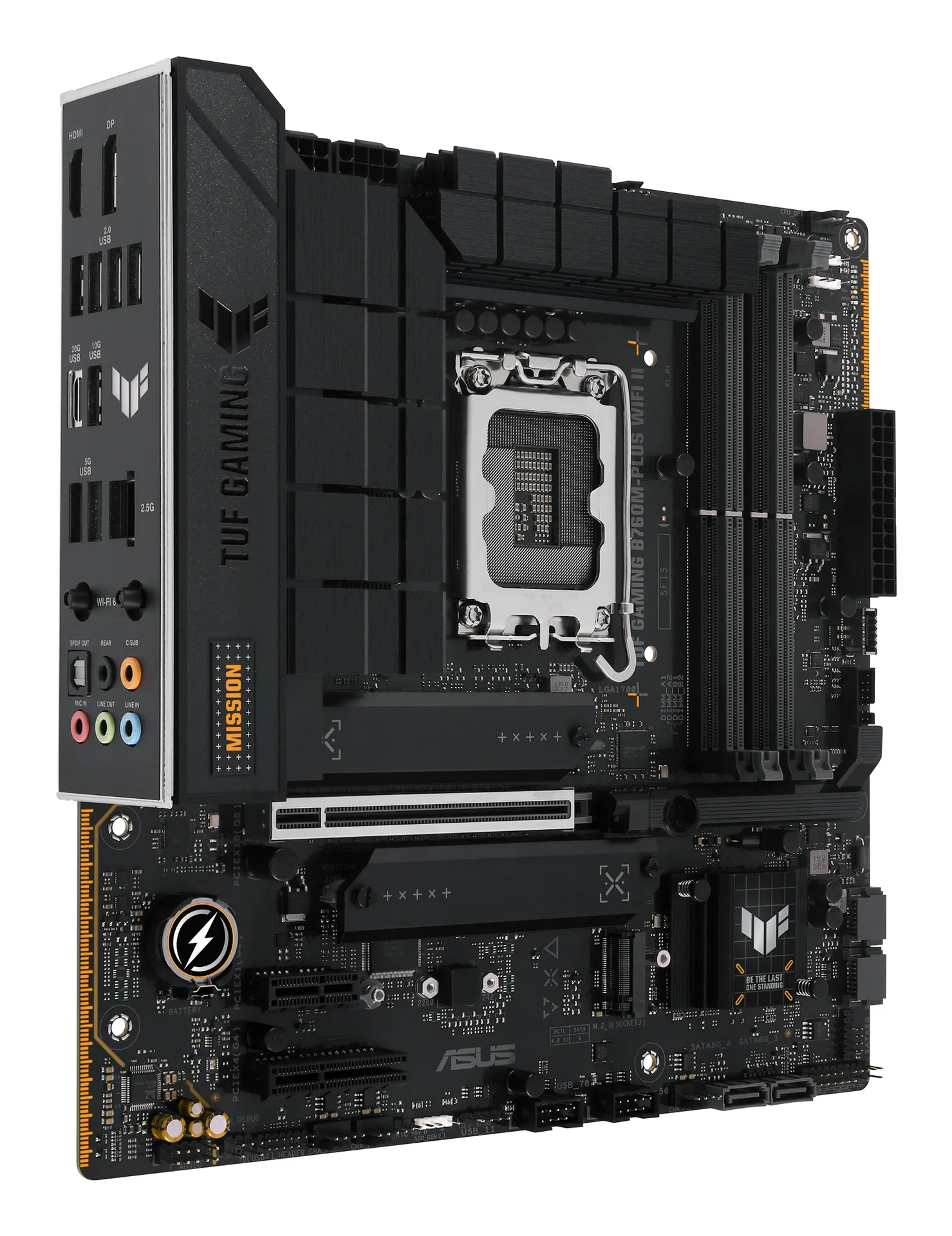 ASUS TUF GAMING B760M-PLUS WIFI II Intel B760 LGA 1700 micro ATX – Bild 2