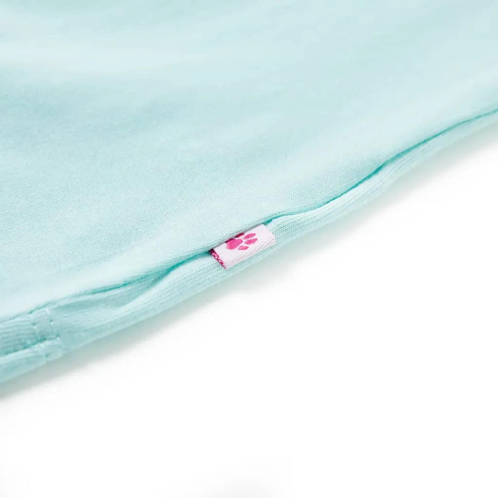 vidaXL Kinder-T-Shirt Hellblau 92 – Bild 5