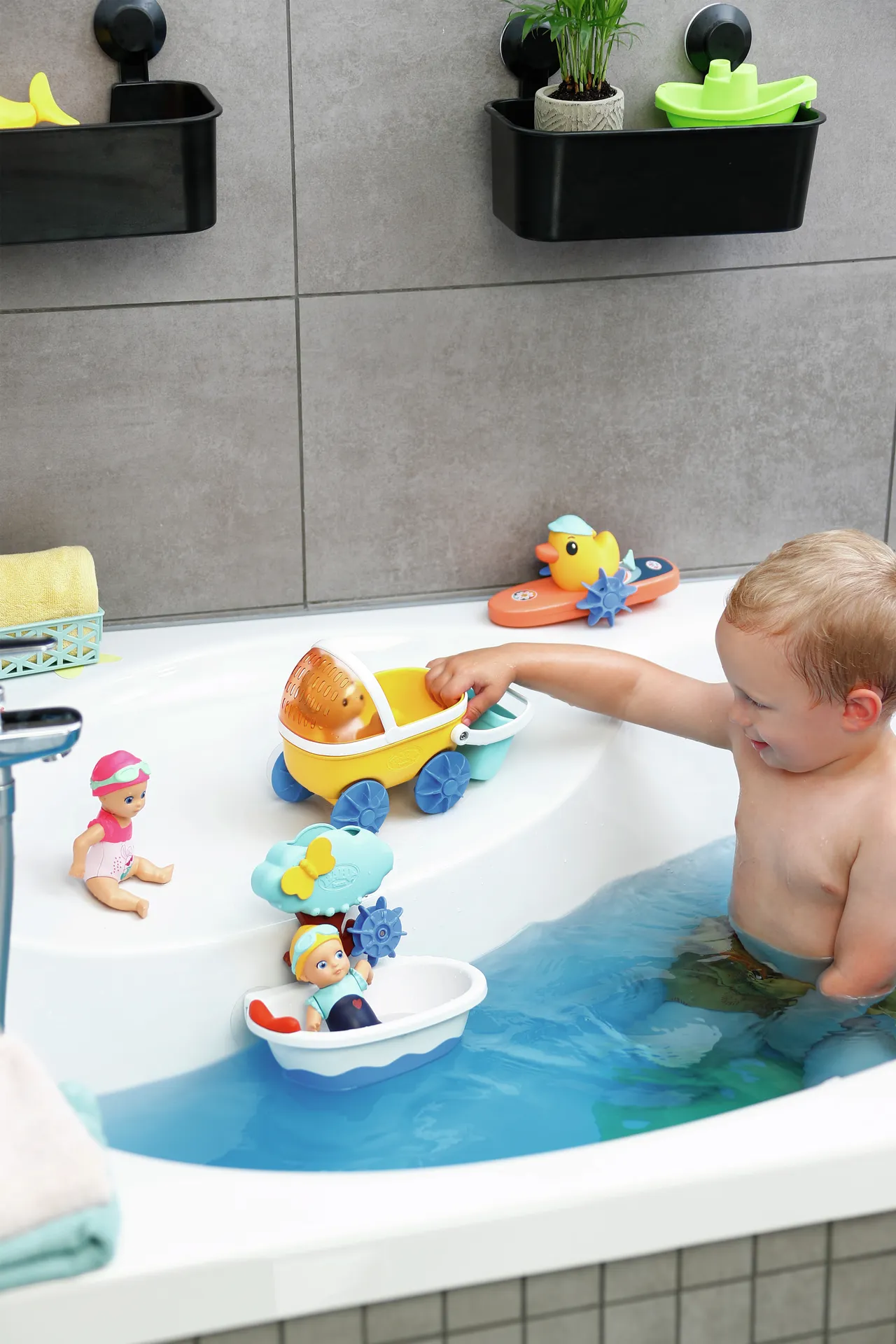 BABY born Splish Splash Teddy Badetier Mehrfarbig – Bild 5