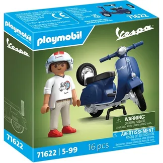 71622 1969 Vespa 150 Sprint Veloce, blau, Konstruktionsspielzeug 71622 1969 Vespa 150 Sprint Veloce, blau, Konstruktionsspielzeug