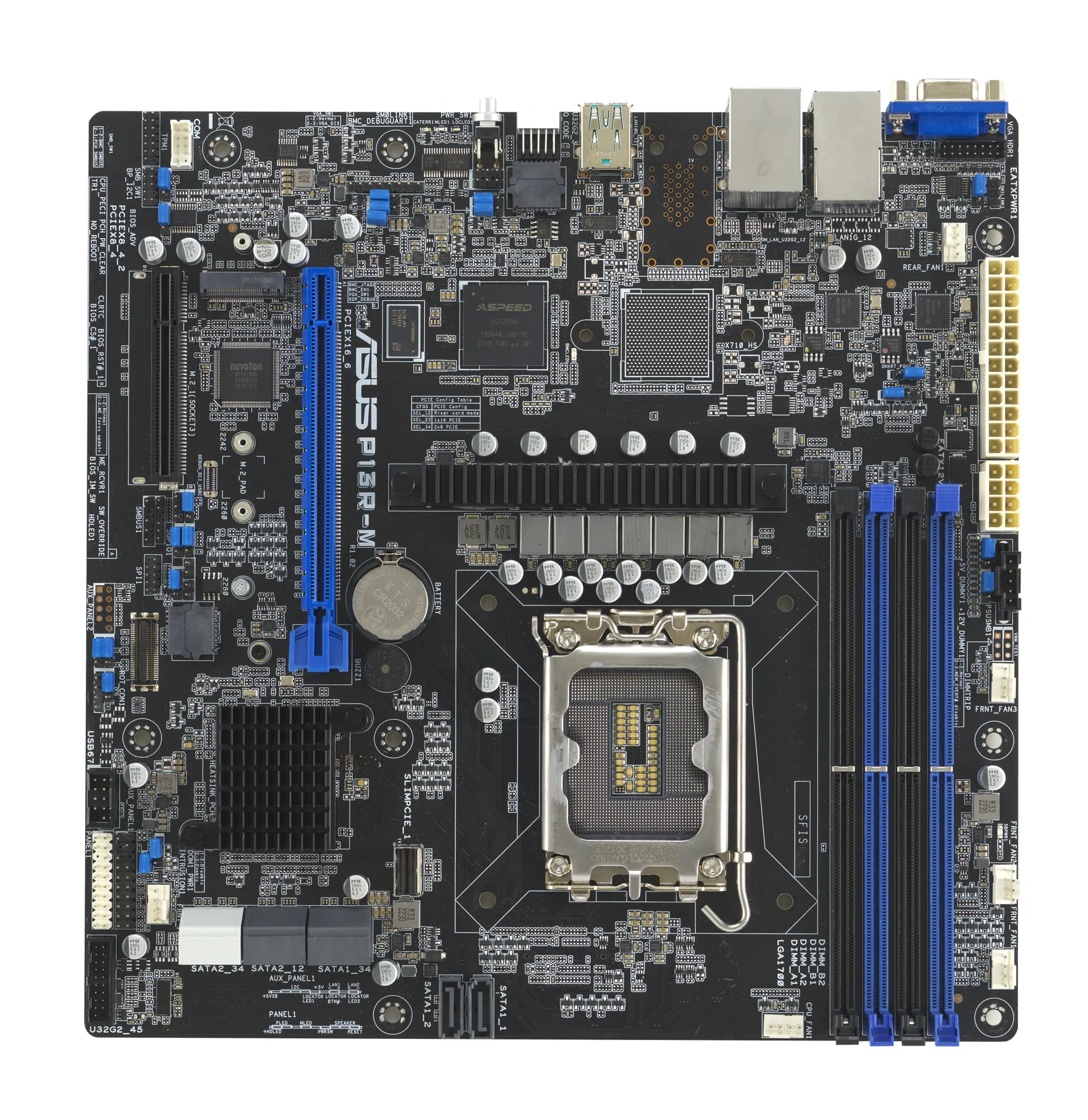 ASUS P13R-M Intel C262 LGA 1700 micro ATX ASUS P13R-M Intel C262 LGA 1700 micro ATX