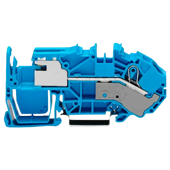 1-Leiter-N-Trennklemme WAGO, 16mm², Push-in CAGE CLAMP®, blau 1-Leiter-N-Trennklemme WAGO, 16mm², Push-in CAGE CLAMP®, blau